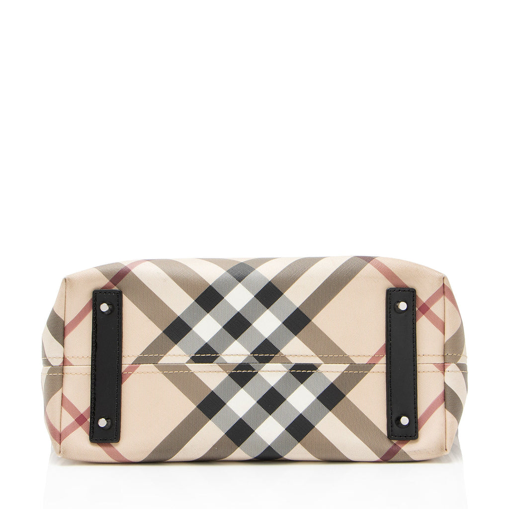 Burberry Nova Check Nickie Small Tote