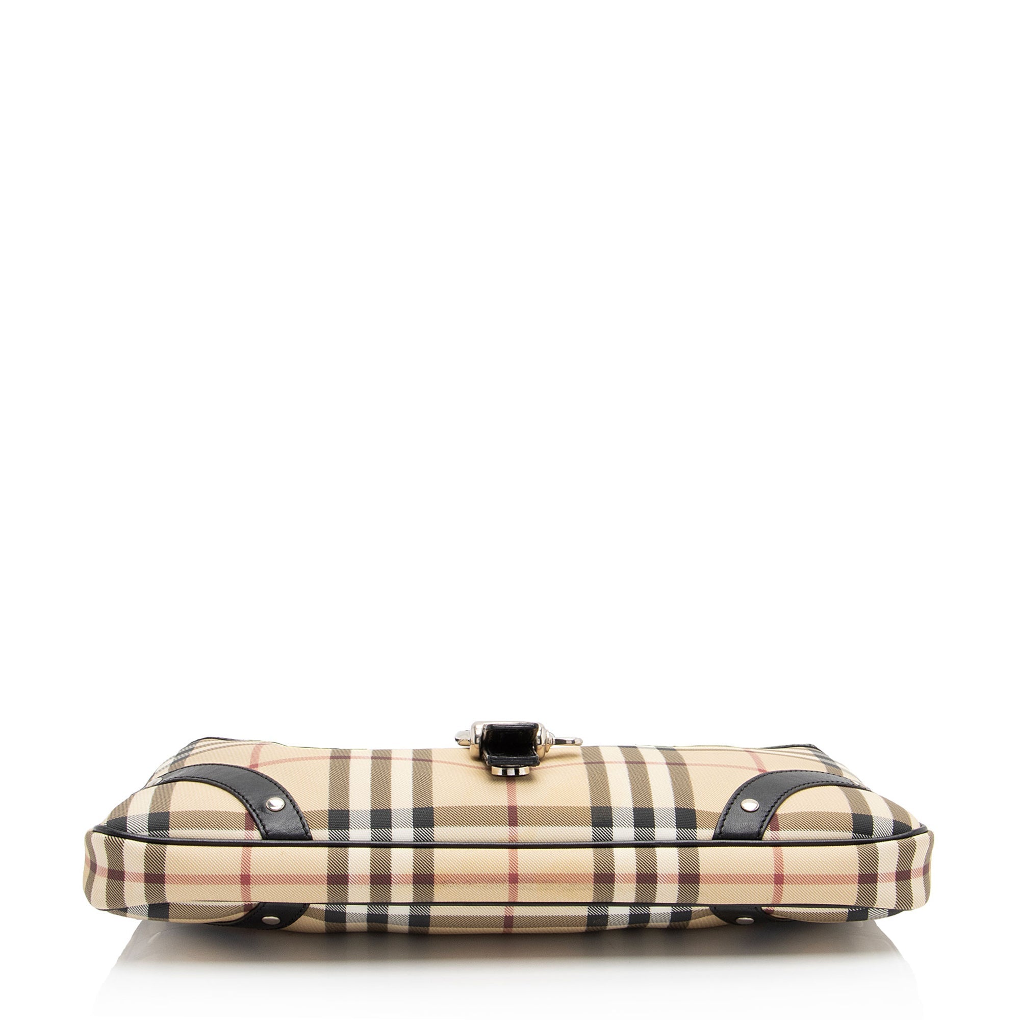 Burberry Nova Check Baguette Shoulder Bag (SHF-OeZL9i)