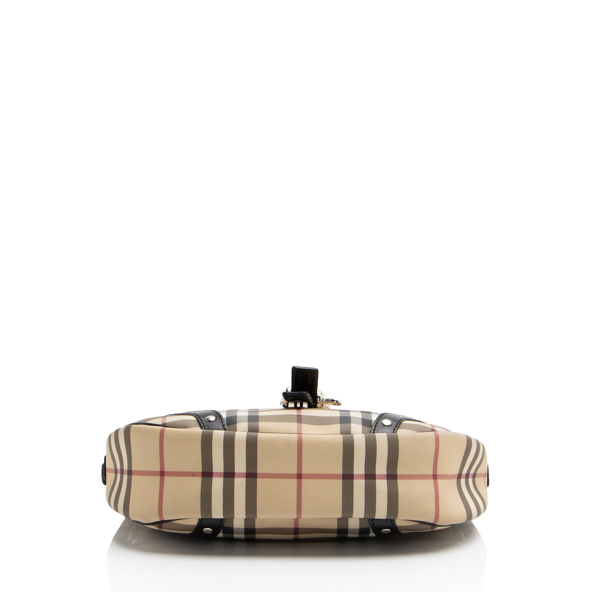 Burberry Nova Check Small Buckle Hobo