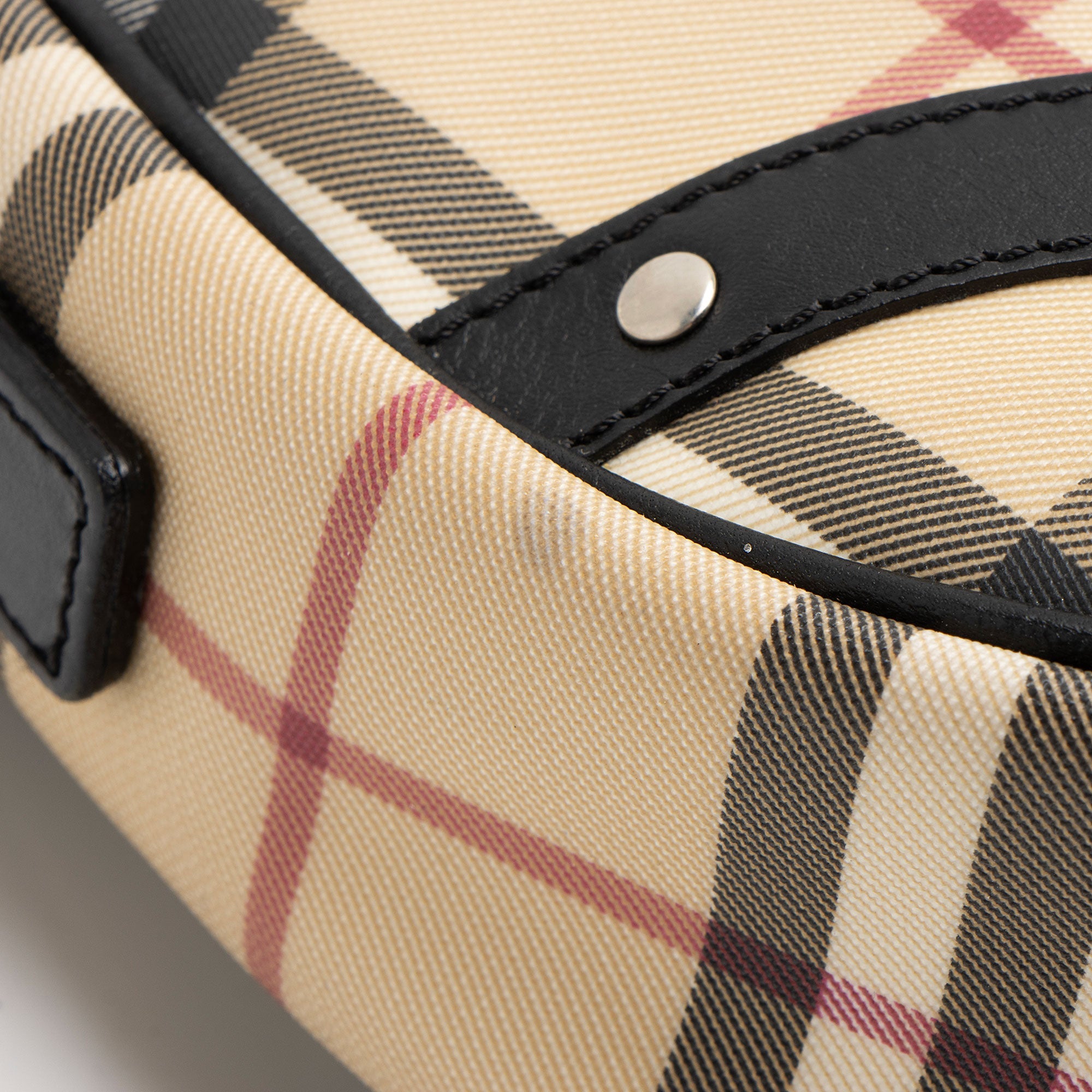Burberry Nova Check Small Buckle Hobo