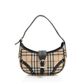 Burberry Nova Check Small Buckle Hobo