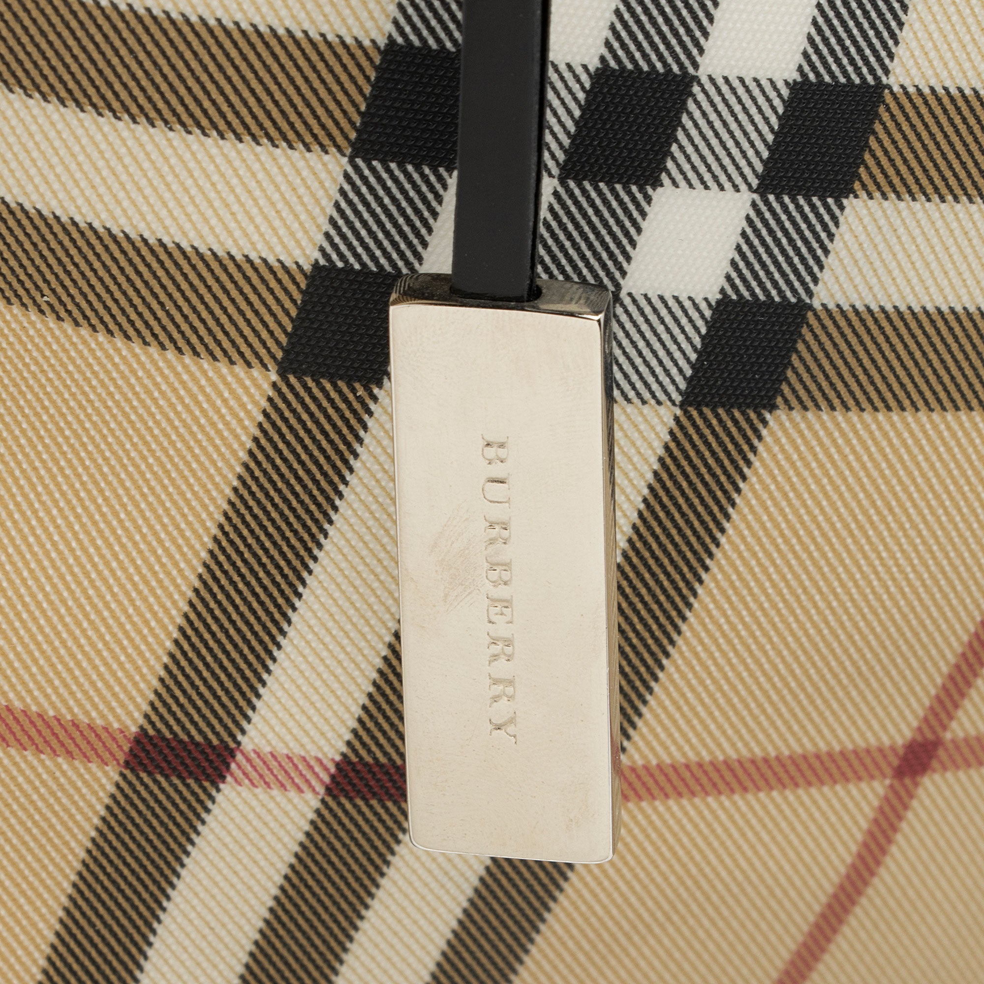 Burberry Nova Check Small Tote (SHF-C8lEws)