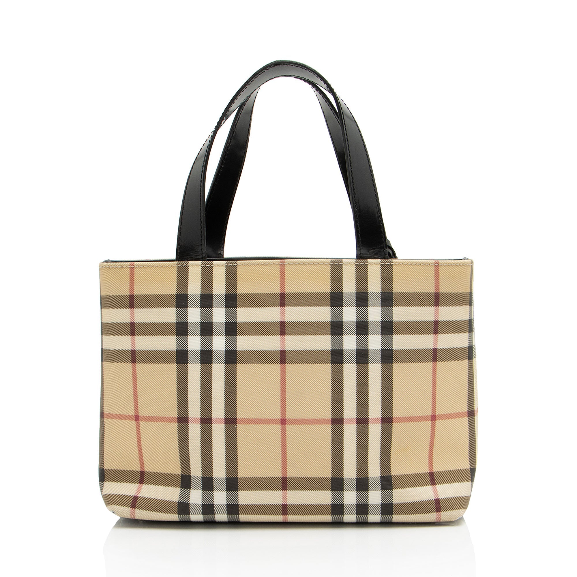 Burberry Nova Check Small Tote (SHF-UZhI0n)