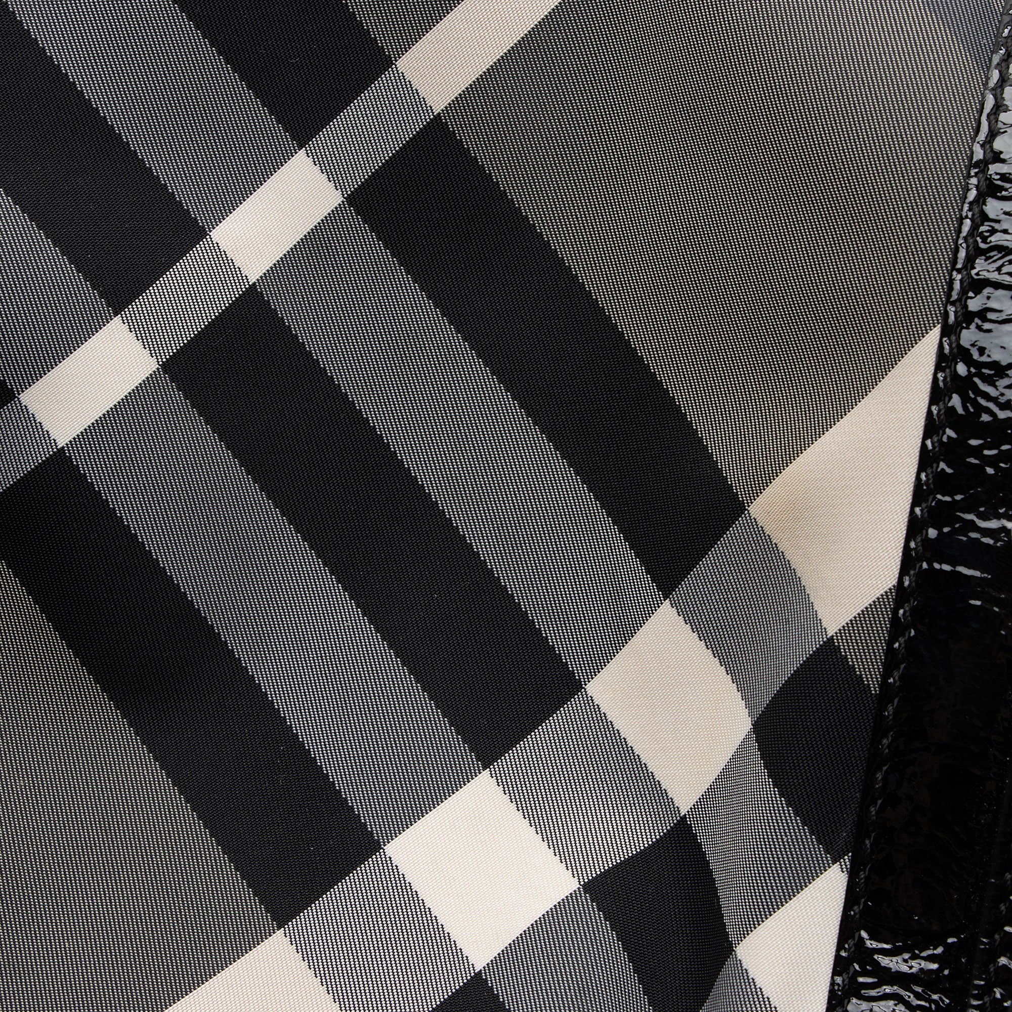 Burberry Nylon Beat Check Lowry Medium Tote (SHF-I5tUwx)