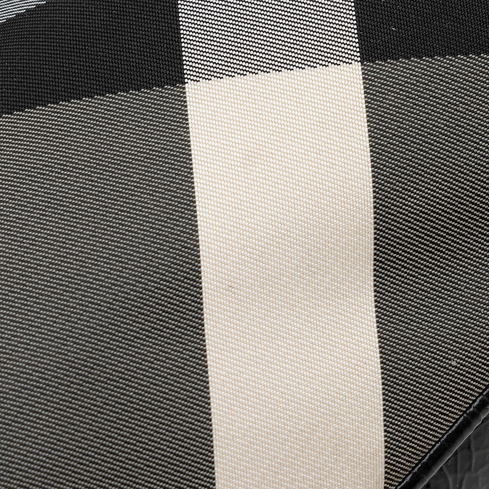Burberry Nylon Beat Check Shoulder Bag (SHF-21878)