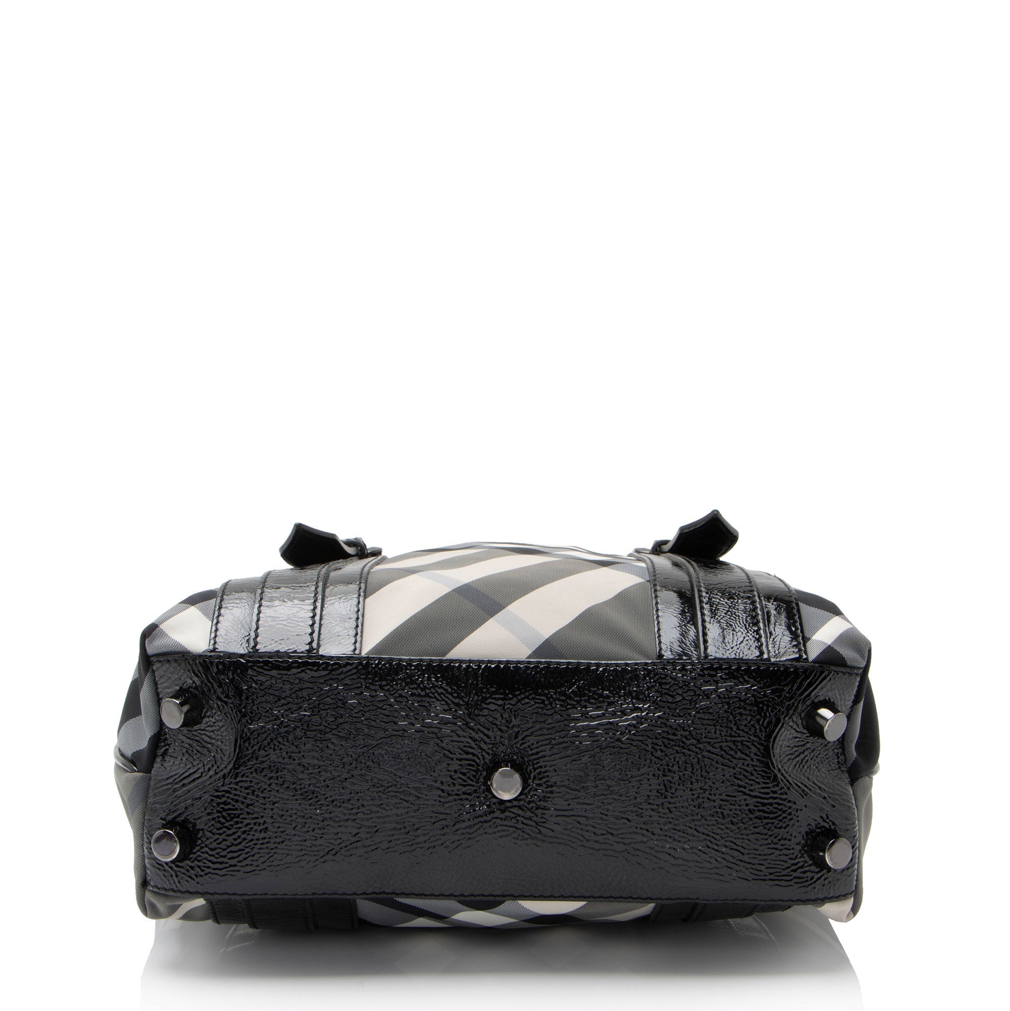 Burberry Nylon Beat Check Victoria Tote