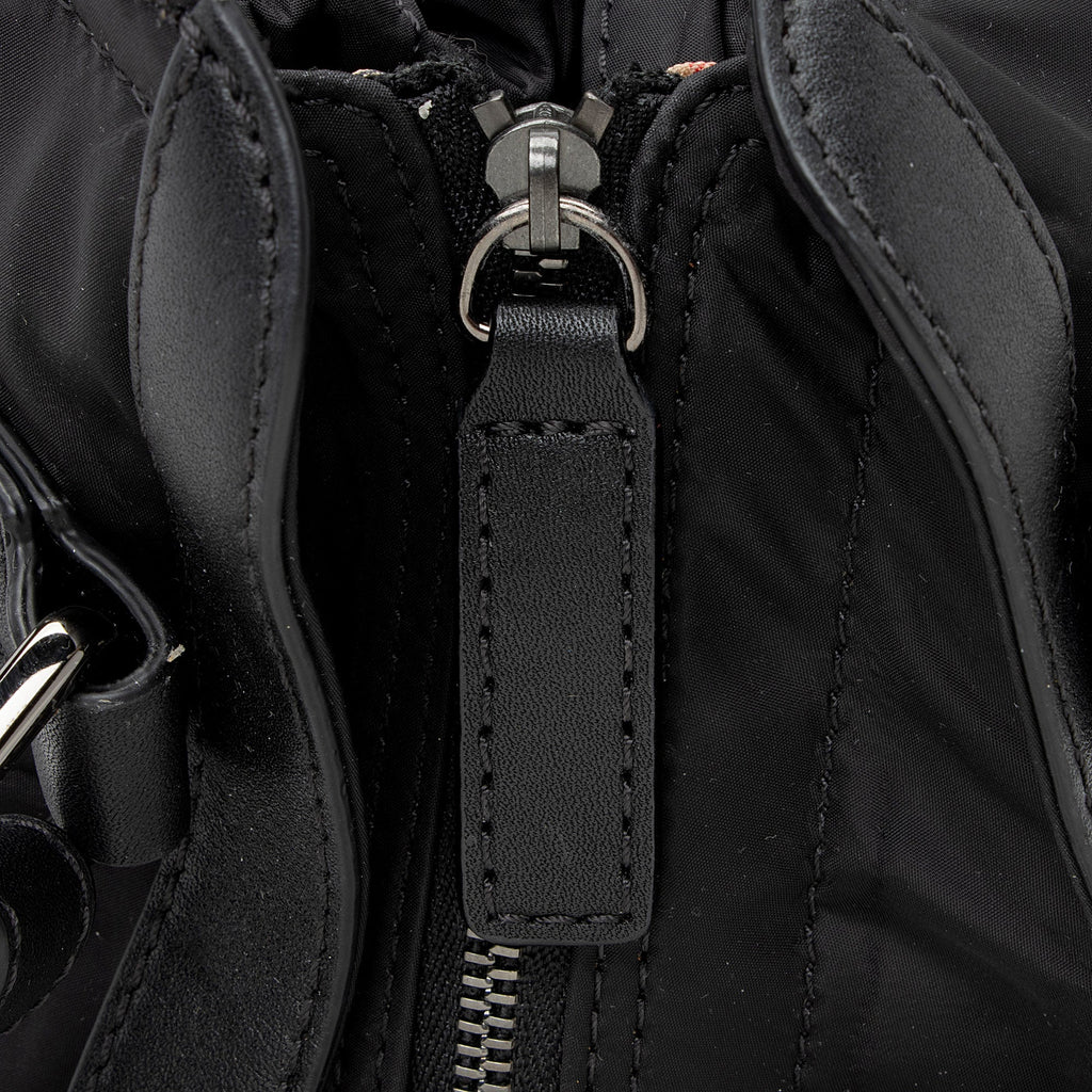 Burberry Nylon Buckleigh Packable Small Tote