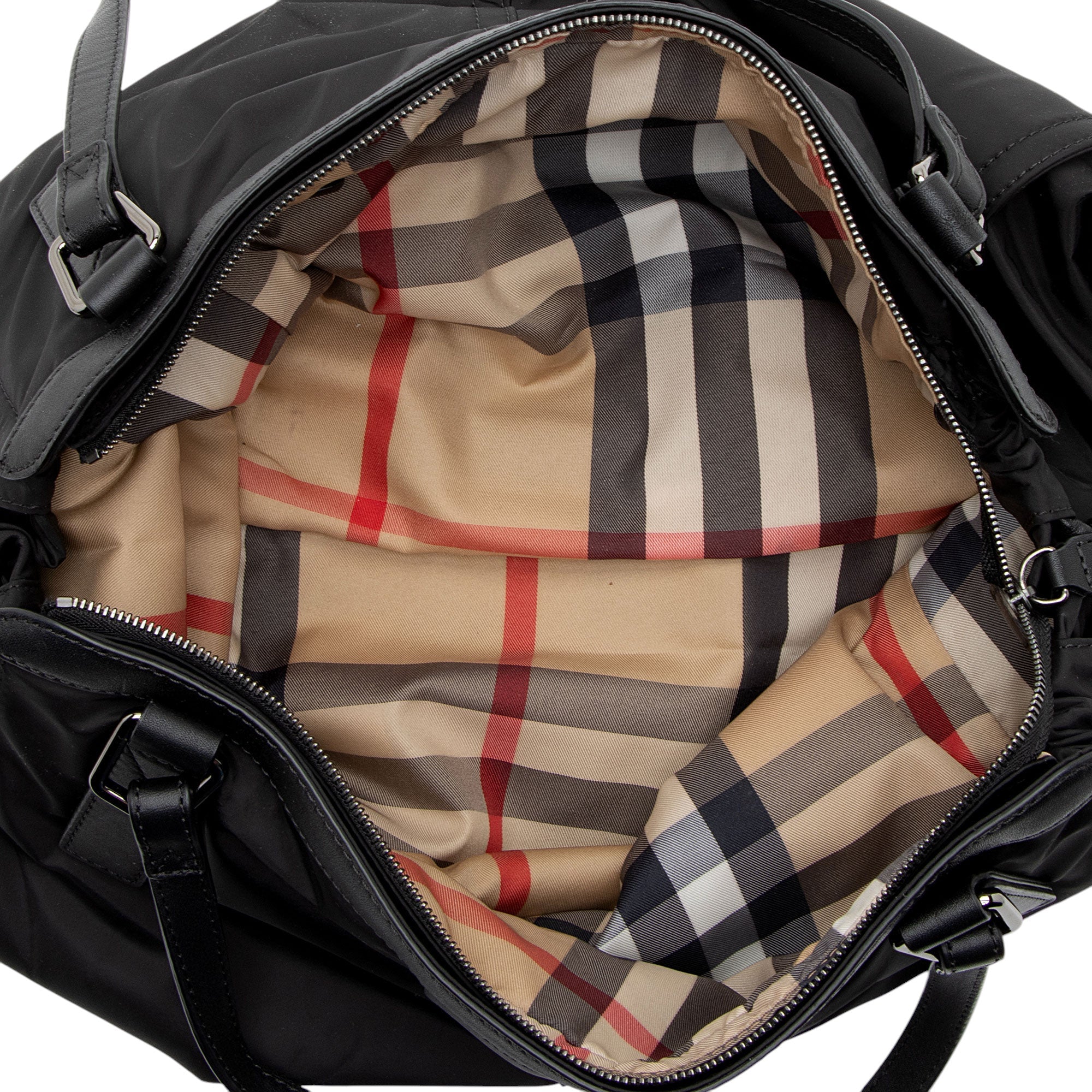 Burberry Nylon Buckleigh Packable Small Tote