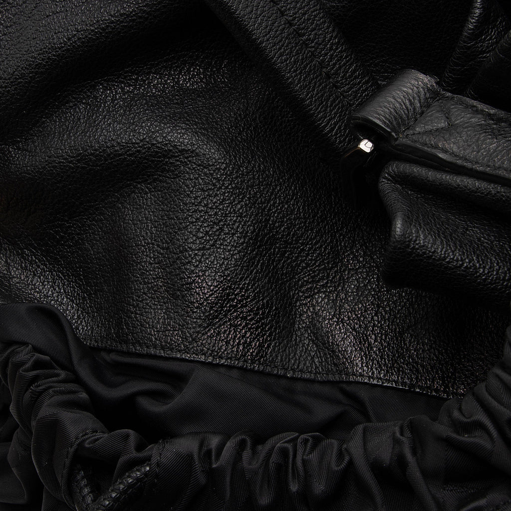Burberry Nylon Check Large Hobo (SHF-o0QWiZ)