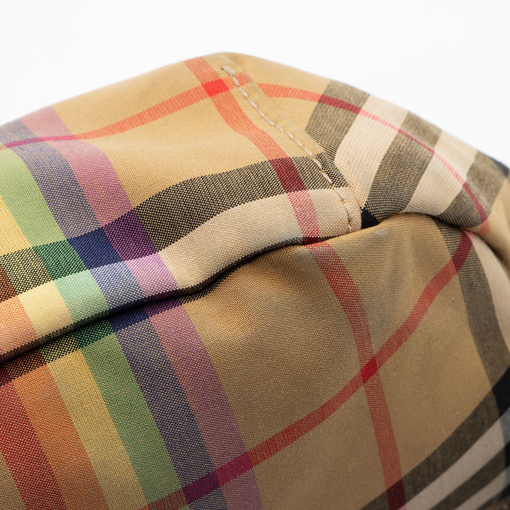 Burberry Nylon Vintage Check Rainbow Medium Belt Bag (SHF-mdTdyP)