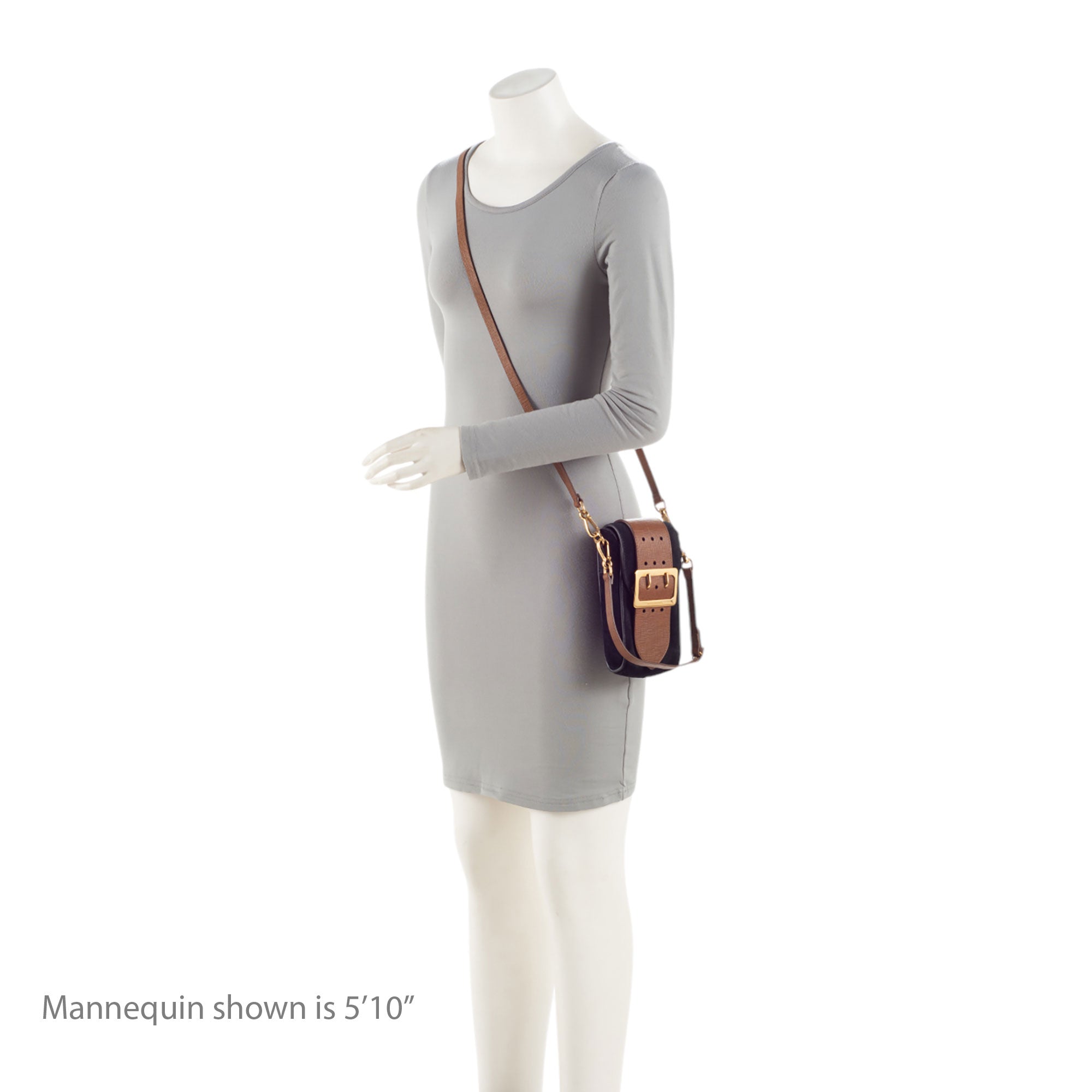 Burberry Prorsum Suede Leather Buckle Belt Bag