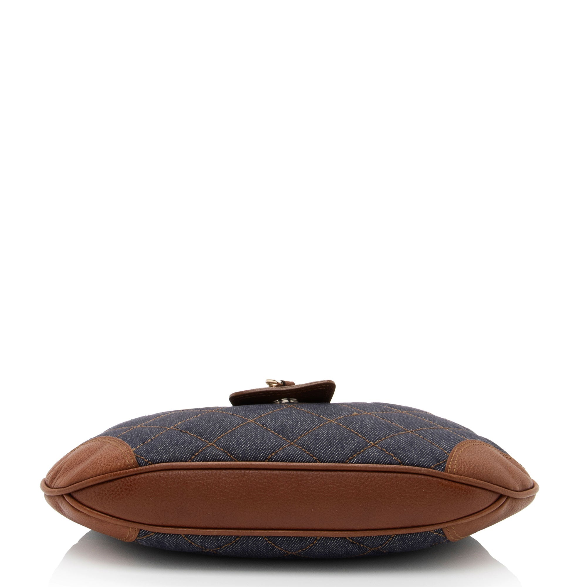 Burberry Quilted Denim Brooke Hobo (SHF-WPD1Mt)
