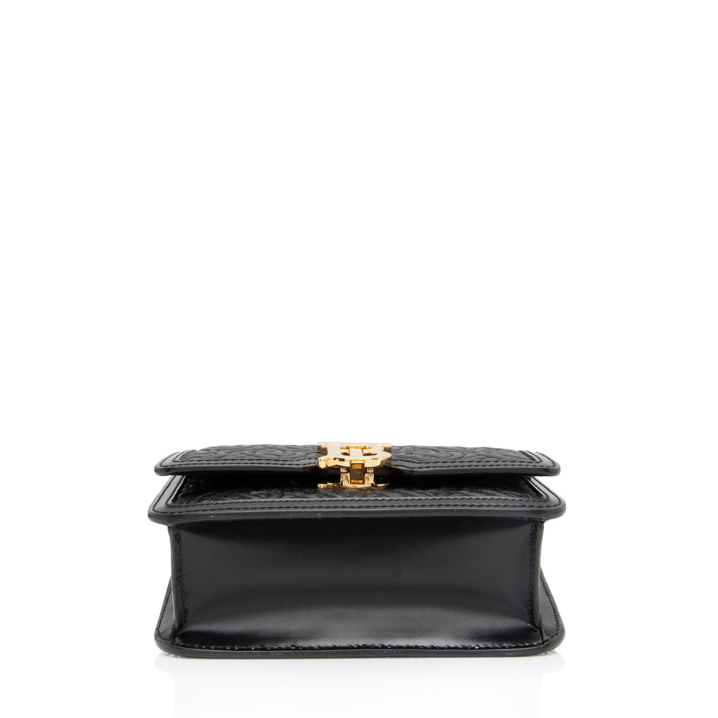 Burberry TB Monogram Embossed Leather Belt Bag (SHF-o46uwN)