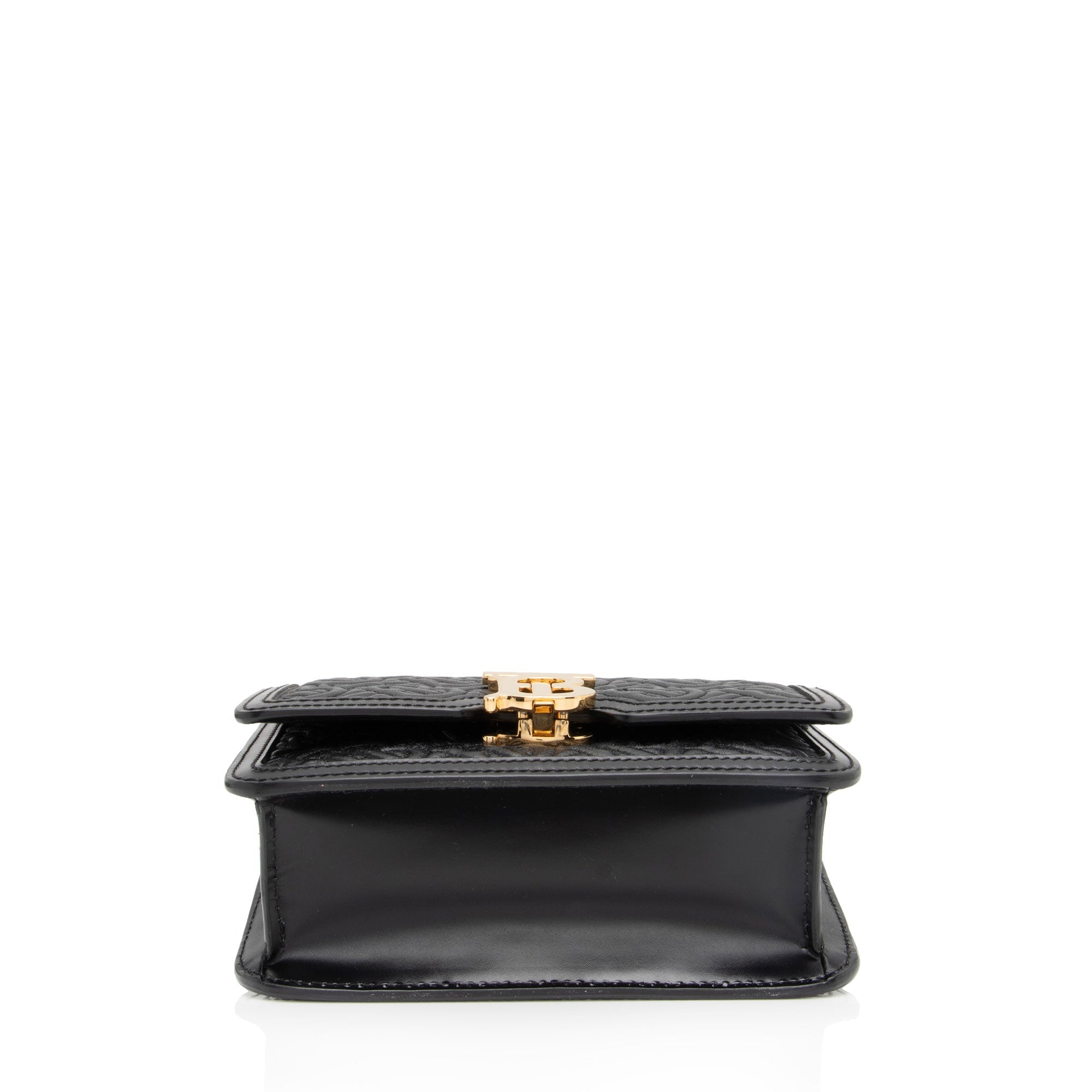 Burberry TB Monogram Embossed Leather Belt Bag (SHF-o46uwN)