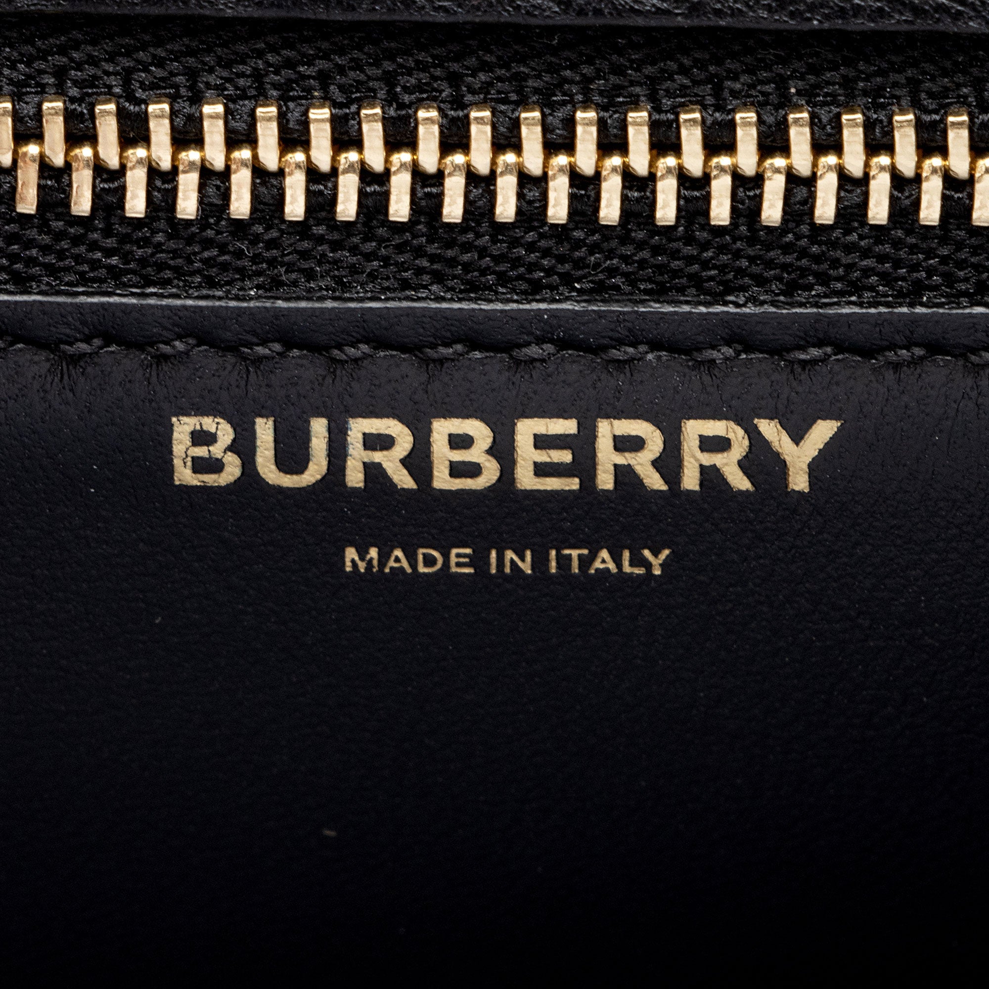 Burberry Quilted Lambskin TB Flap Chain Small Shoulder Bag (SHF-CKbjKv)