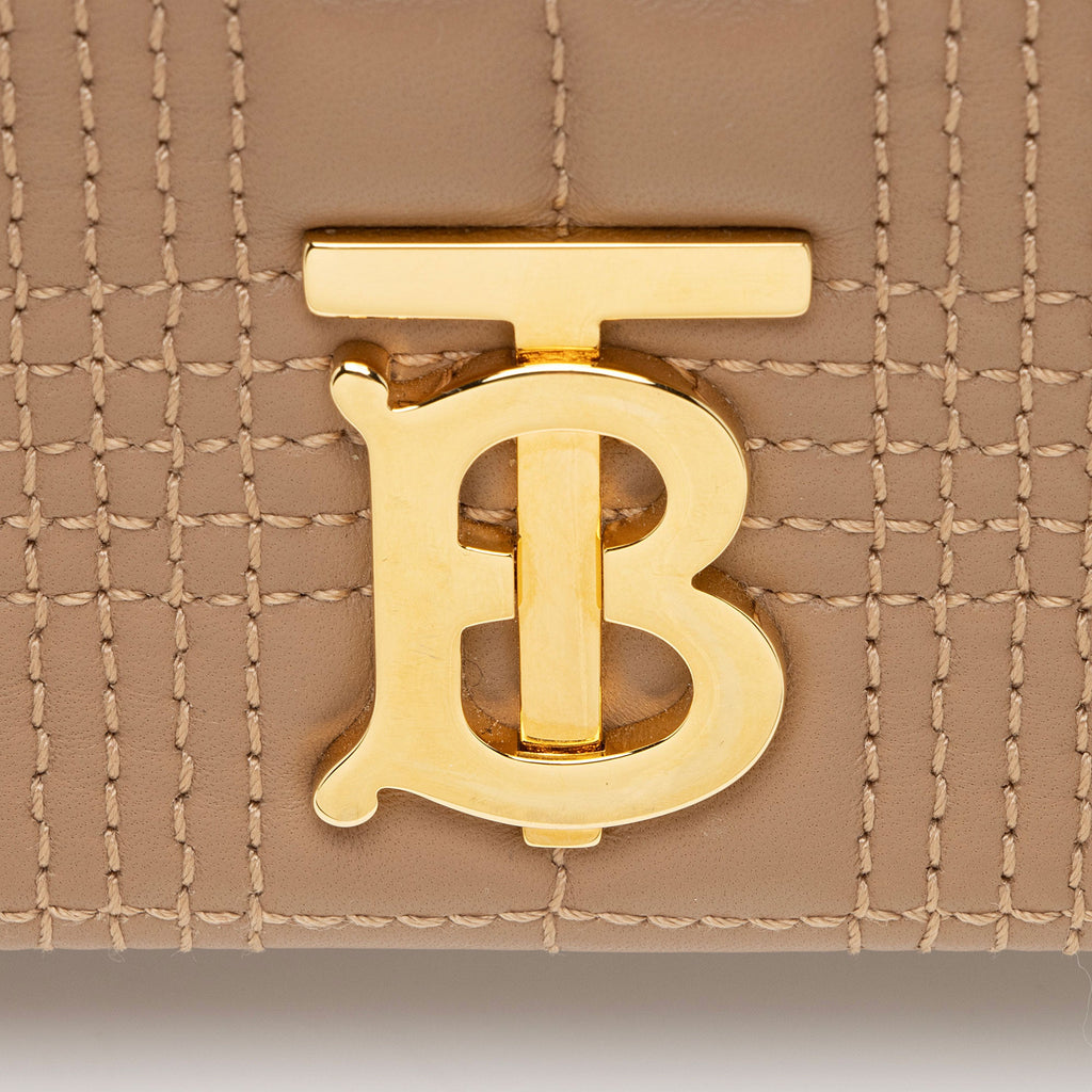 Burberry Quilted Lambskin TB Lola Belt Bag
