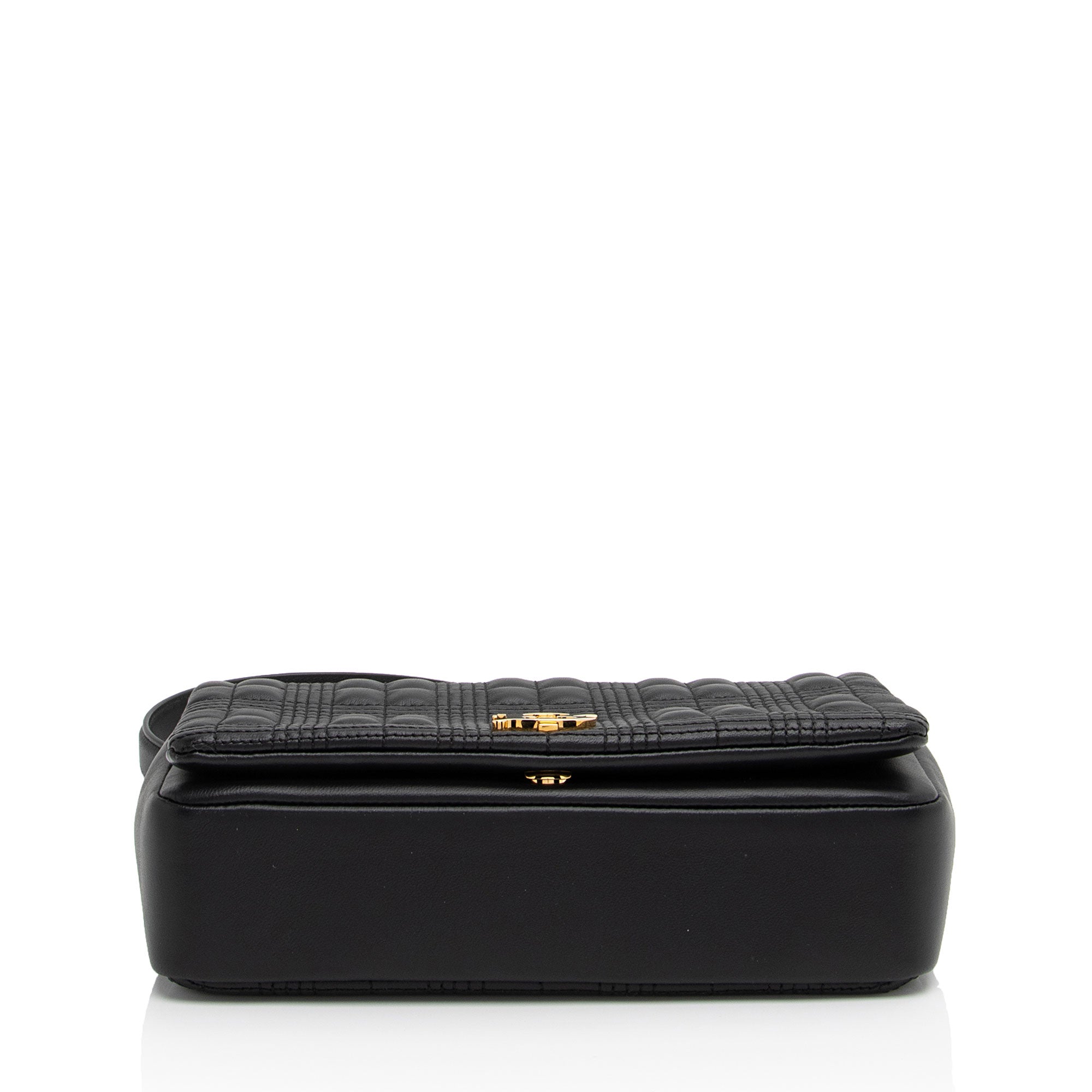 Burberry Quilted Lambskin TB Lola Chain Small Crossbody