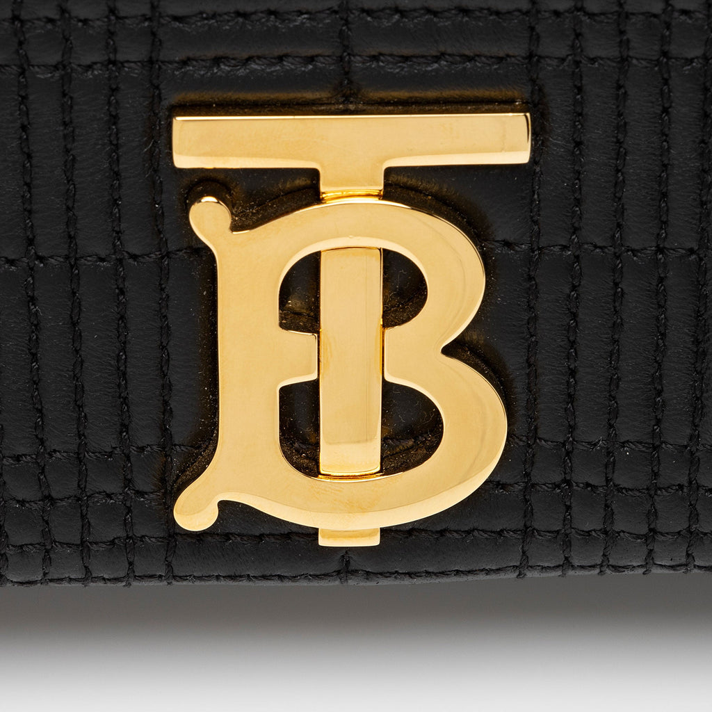 Burberry Quilted Lambskin TB Lola Chain Small Crossbody
