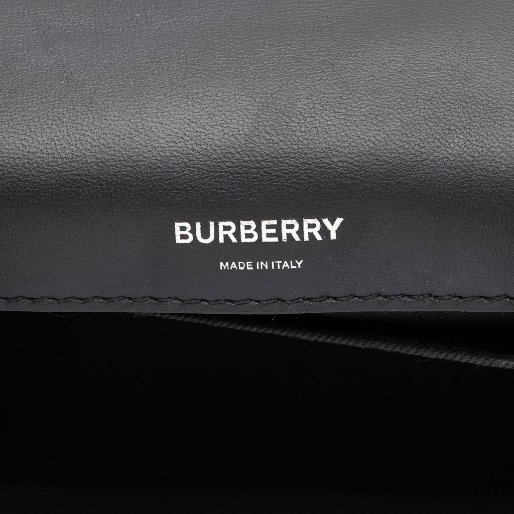 Burberry Quilted Lambskin TB Lola Chain Small Crossbody (SHF-MTysID)