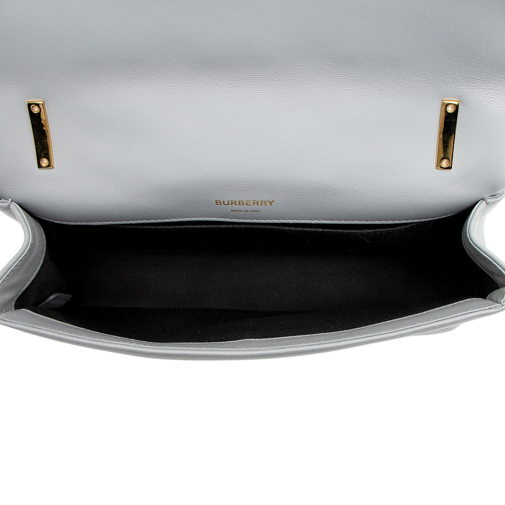 Burberry Quilted Lambskin TB Lola Chain Small Crossbody