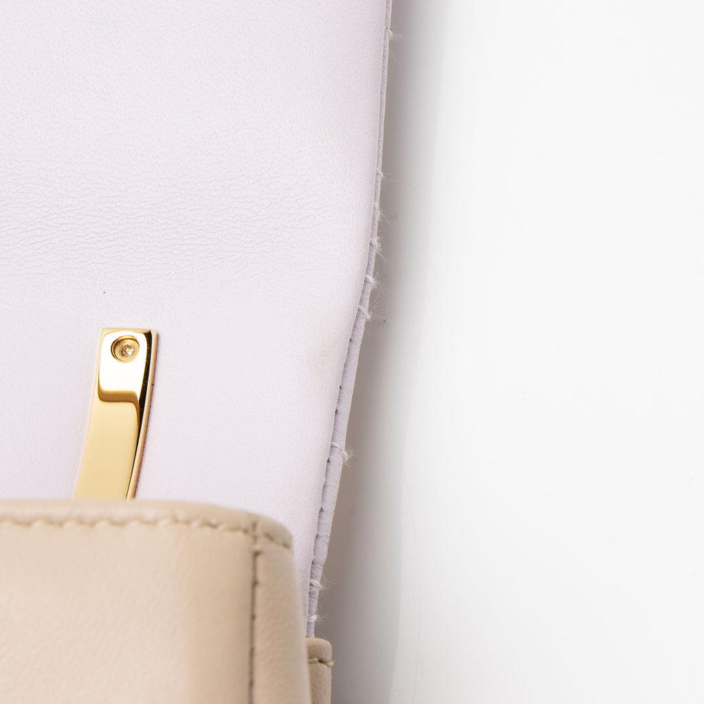 Burberry Quilted Lambskin TB Lola Chain Small Crossbody