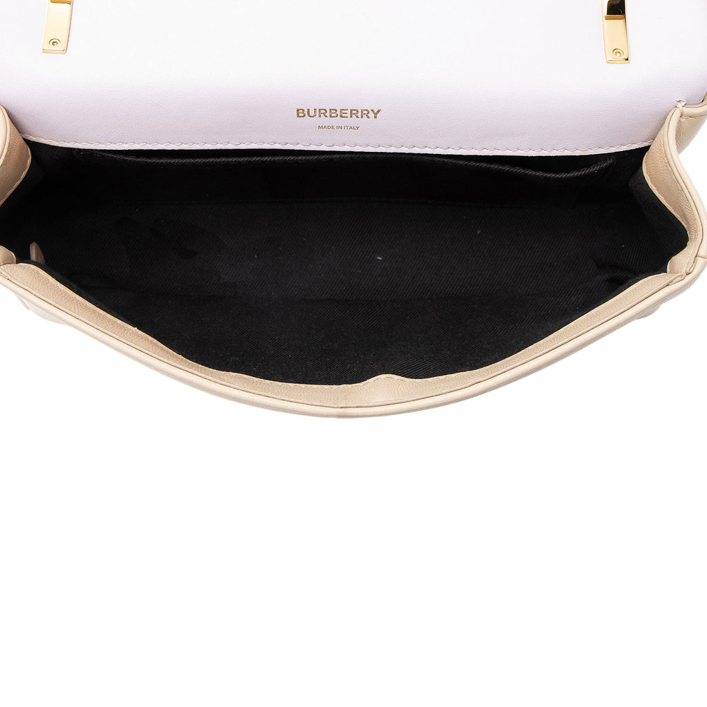 Burberry Quilted Lambskin TB Lola Chain Small Crossbody
