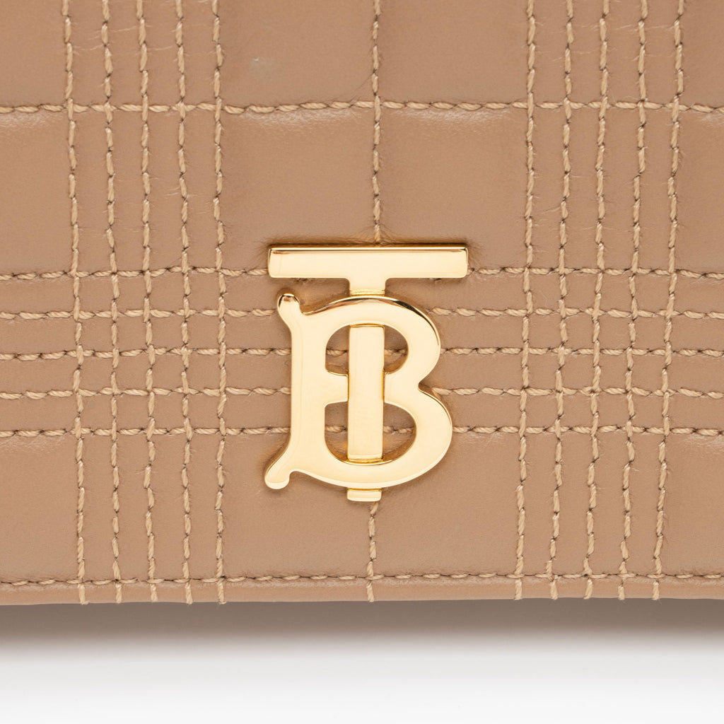 Burberry Quilted Lambskin TB Lola Continental Wallet (SHF-OkZsZO)