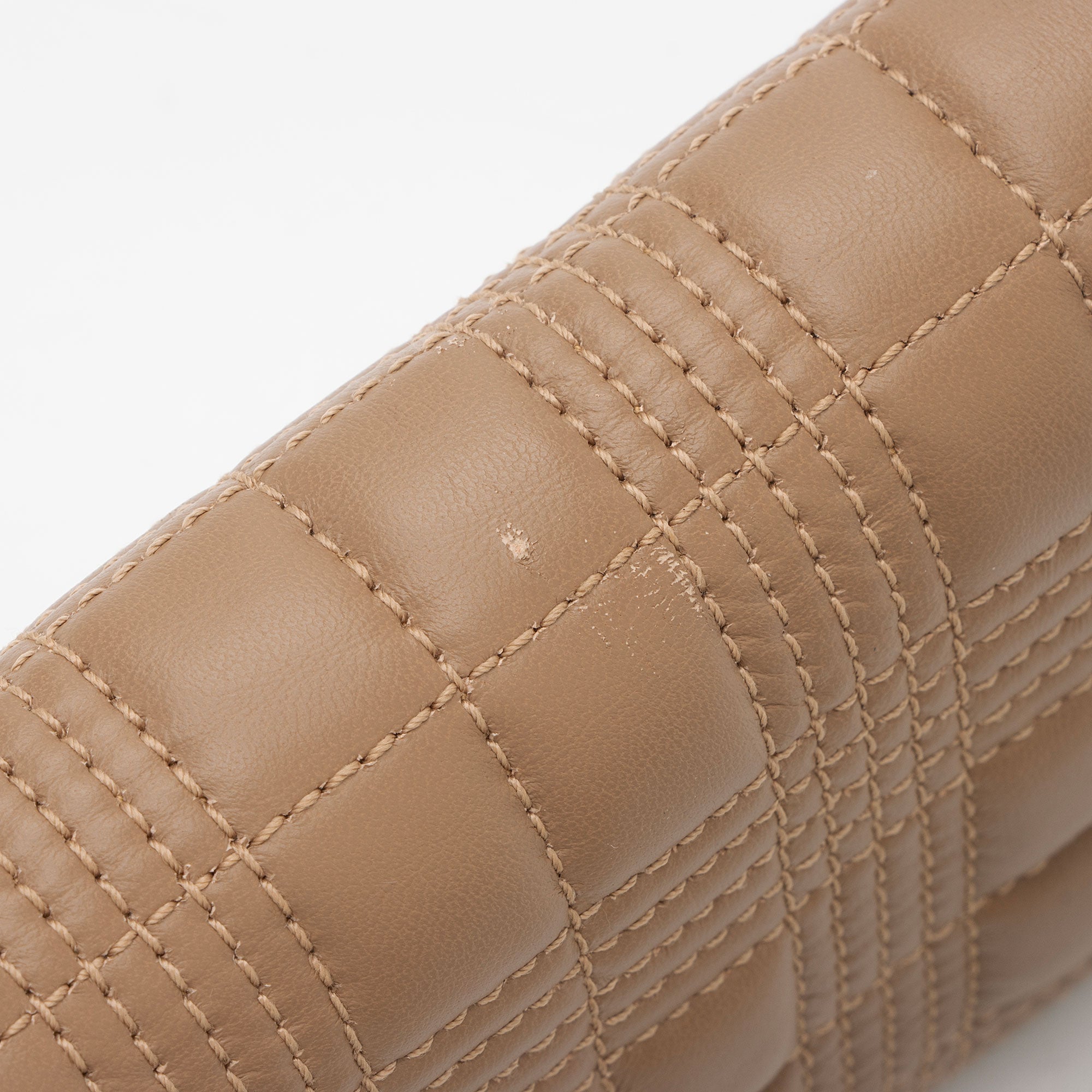 Burberry Quilted Lambskin TB Lola Continental Wallet