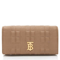 Burberry Quilted Lambskin TB Lola Continental Wallet