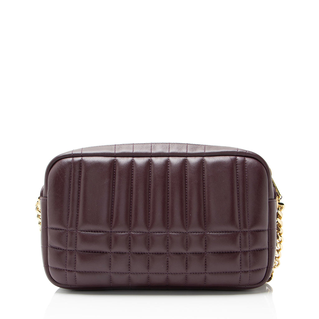 Burberry Quilted Lambskin TB Lola Small Camera Bag