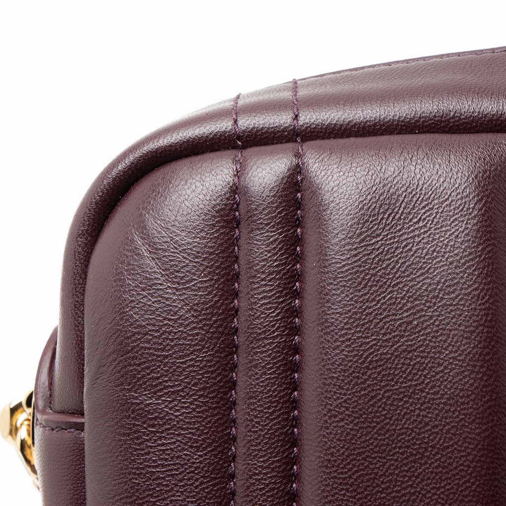 Burberry Quilted Lambskin TB Lola Small Camera Bag