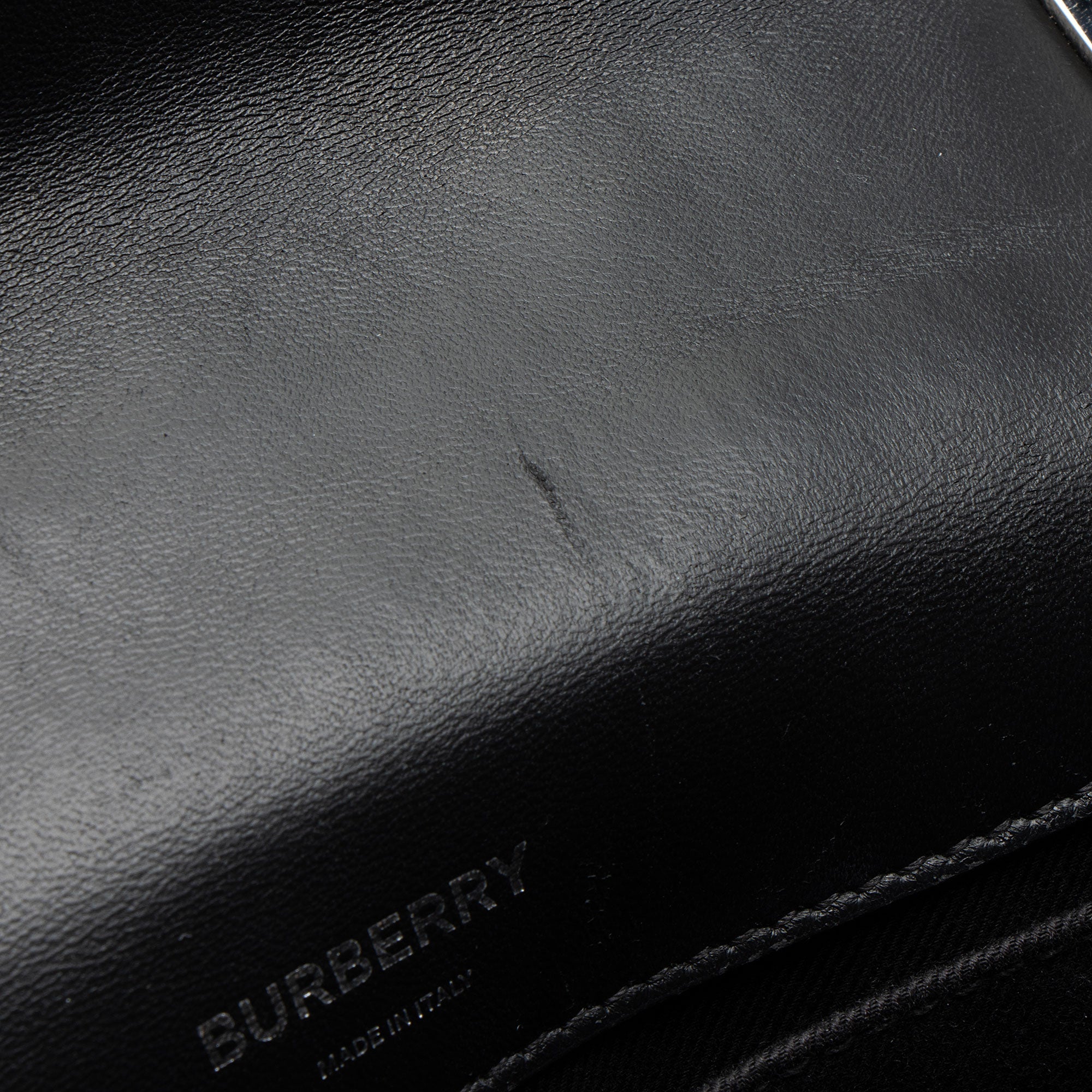 Burberry Quilted Leather Horseferry TB Shoulder Bag