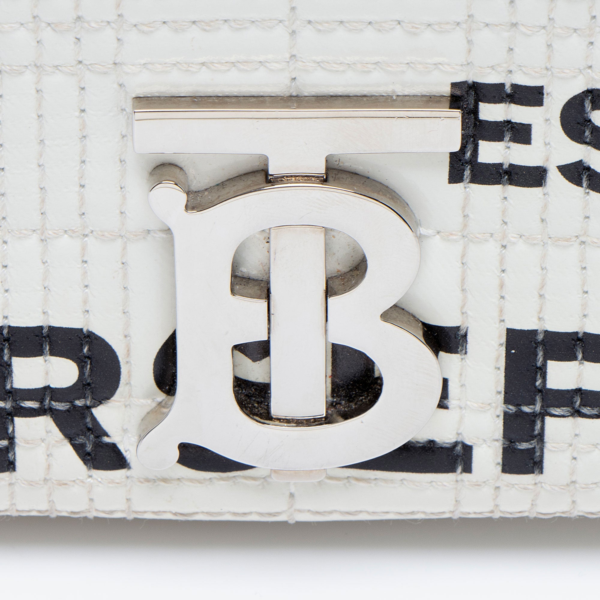 Burberry Quilted Leather Horseferry TB Shoulder Bag