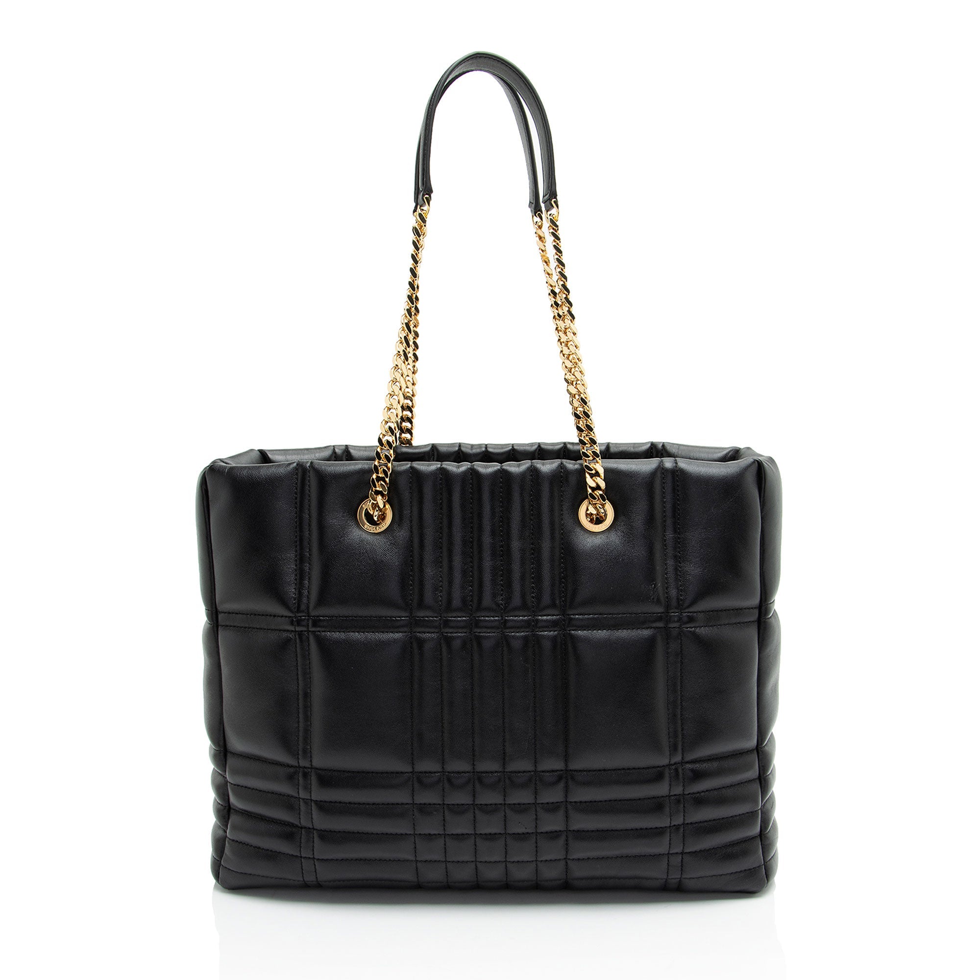 Burberry Quilted Leather Lola Shopping Tote