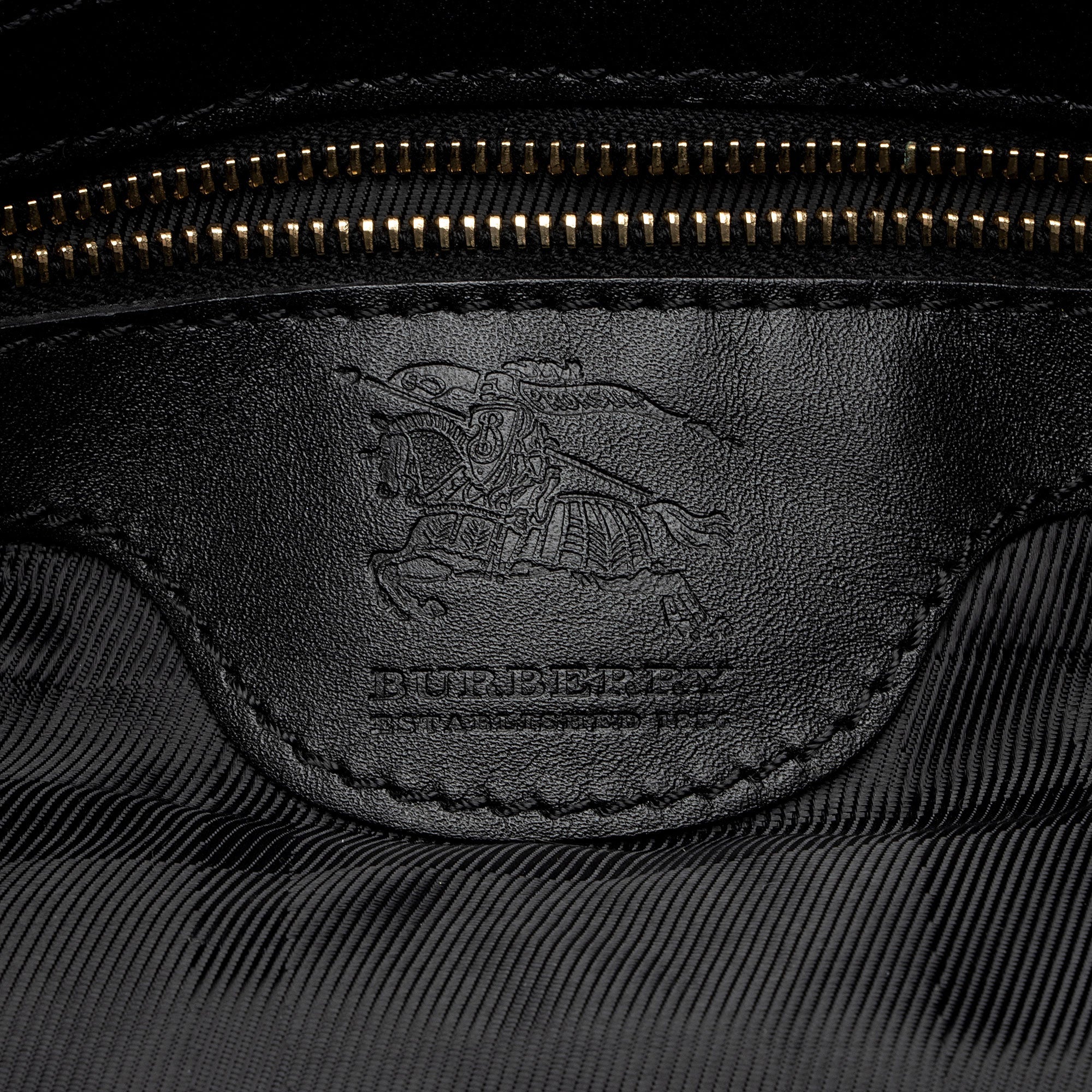 Burberry Quilted Leather Manor Satchel (SHF-XS6CjR)