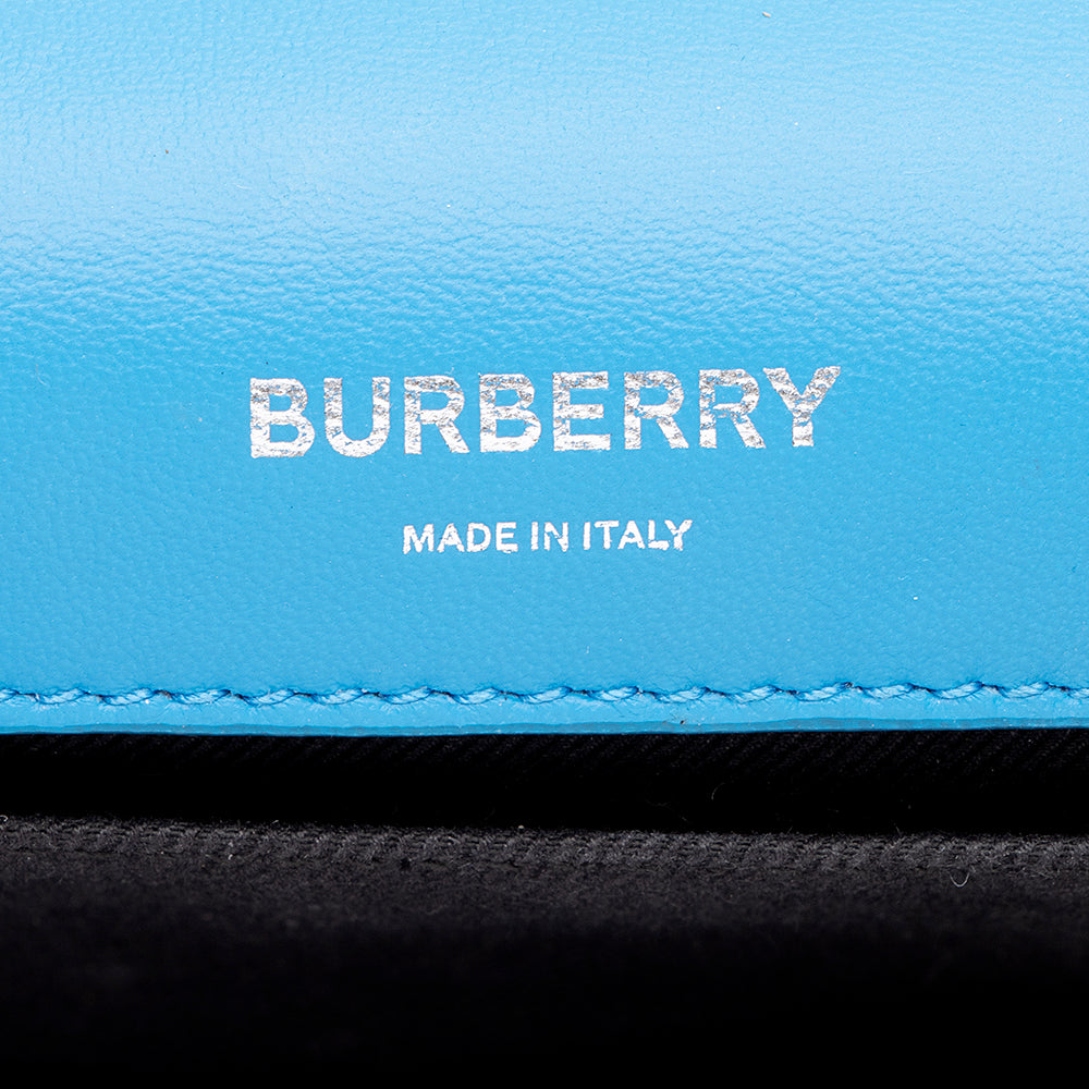 Burberry Quilted Leather TB Lola Chain Shoulder Bag (SHF-15916)