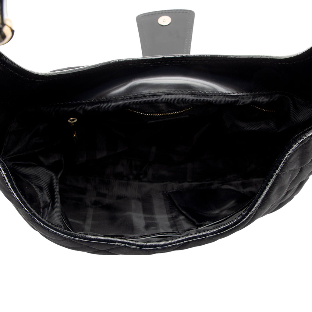 Burberry Quilted Nylon Brooke Hobo (SHF-BNs7Ro)