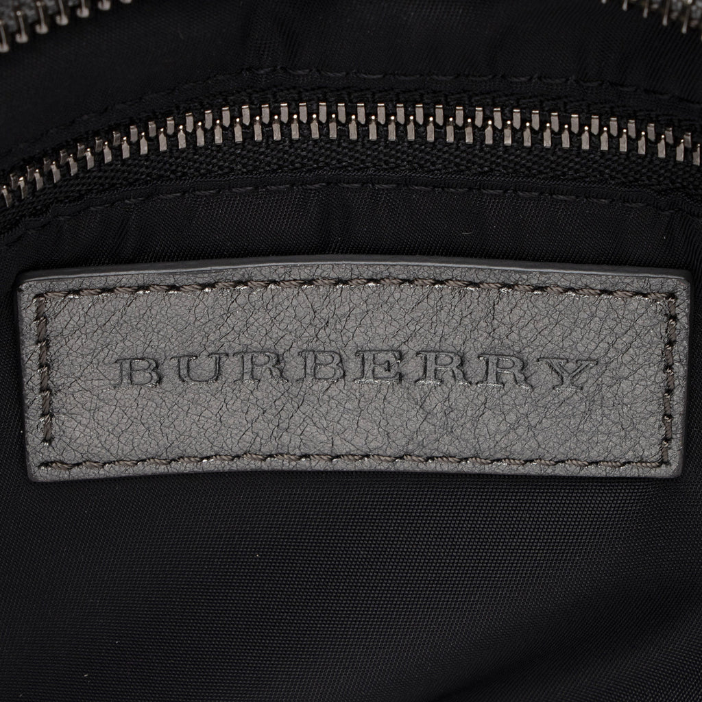 Burberry Shimmer Check Fairby Hobo