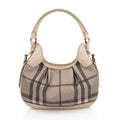 Burberry Smoke Check Brooklyn Hobo (SHF-O9bJhD)