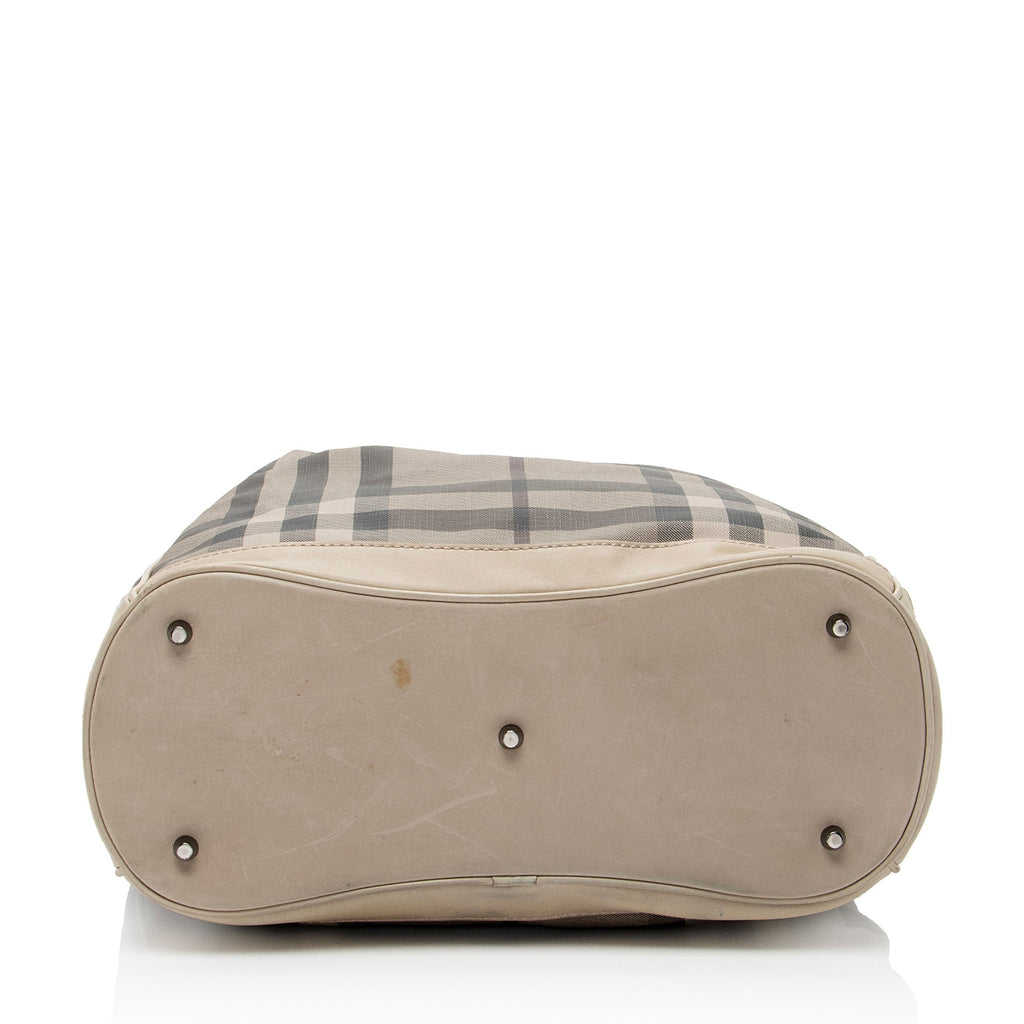 Burberry Smoke Check Walden Medium Hobo