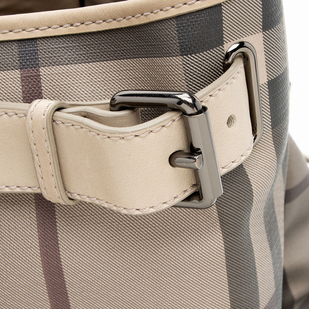Burberry Smoke Check Walden Medium Hobo