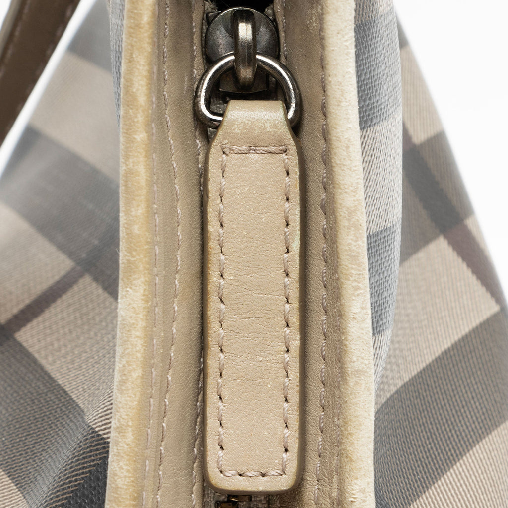 Burberry Smoked Check Hartham Crossbody (SHF-nbBZEF)