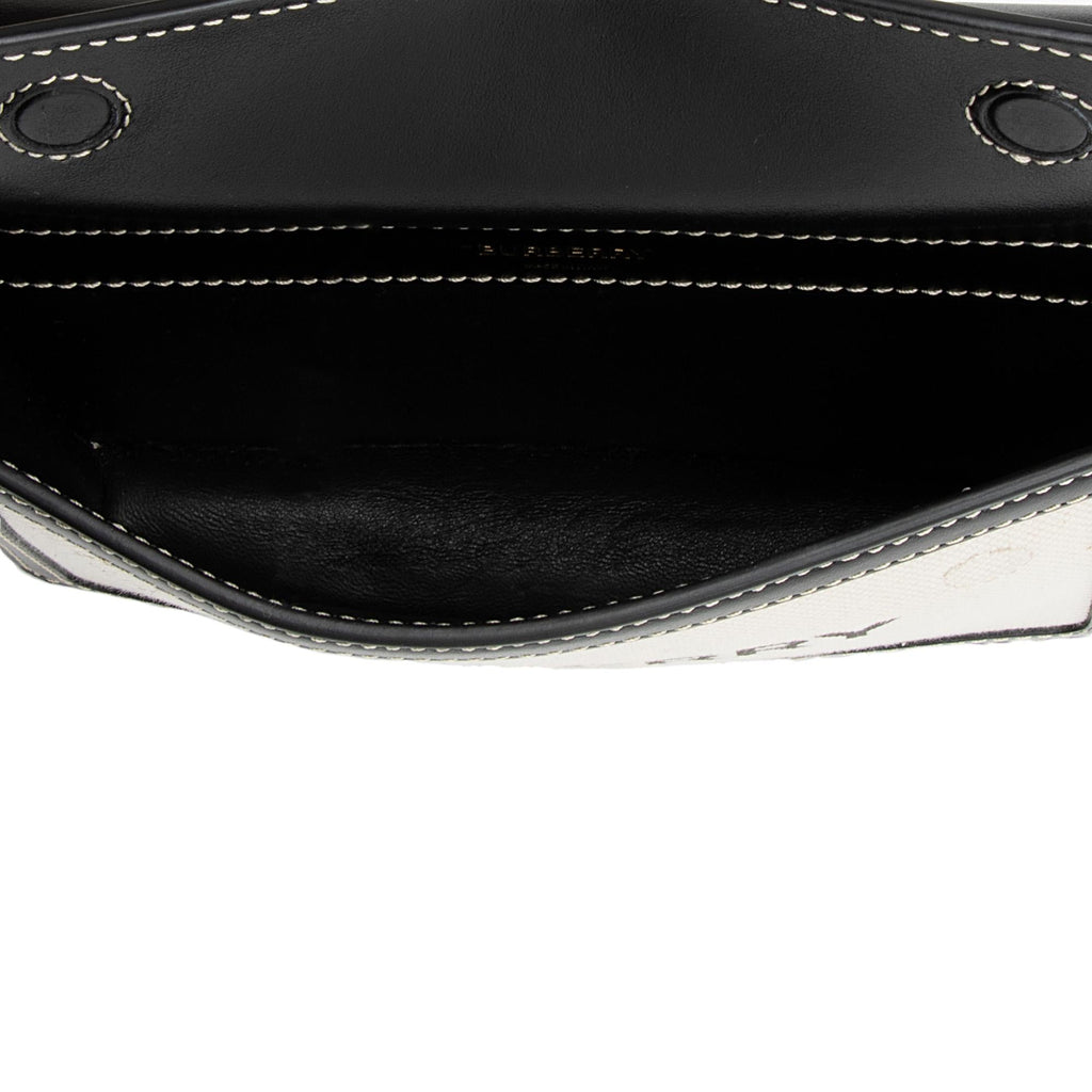 Burberry Smooth Calfskin Horseferry Print Title Mini Shoulder Bag (SHF-lc3b03)