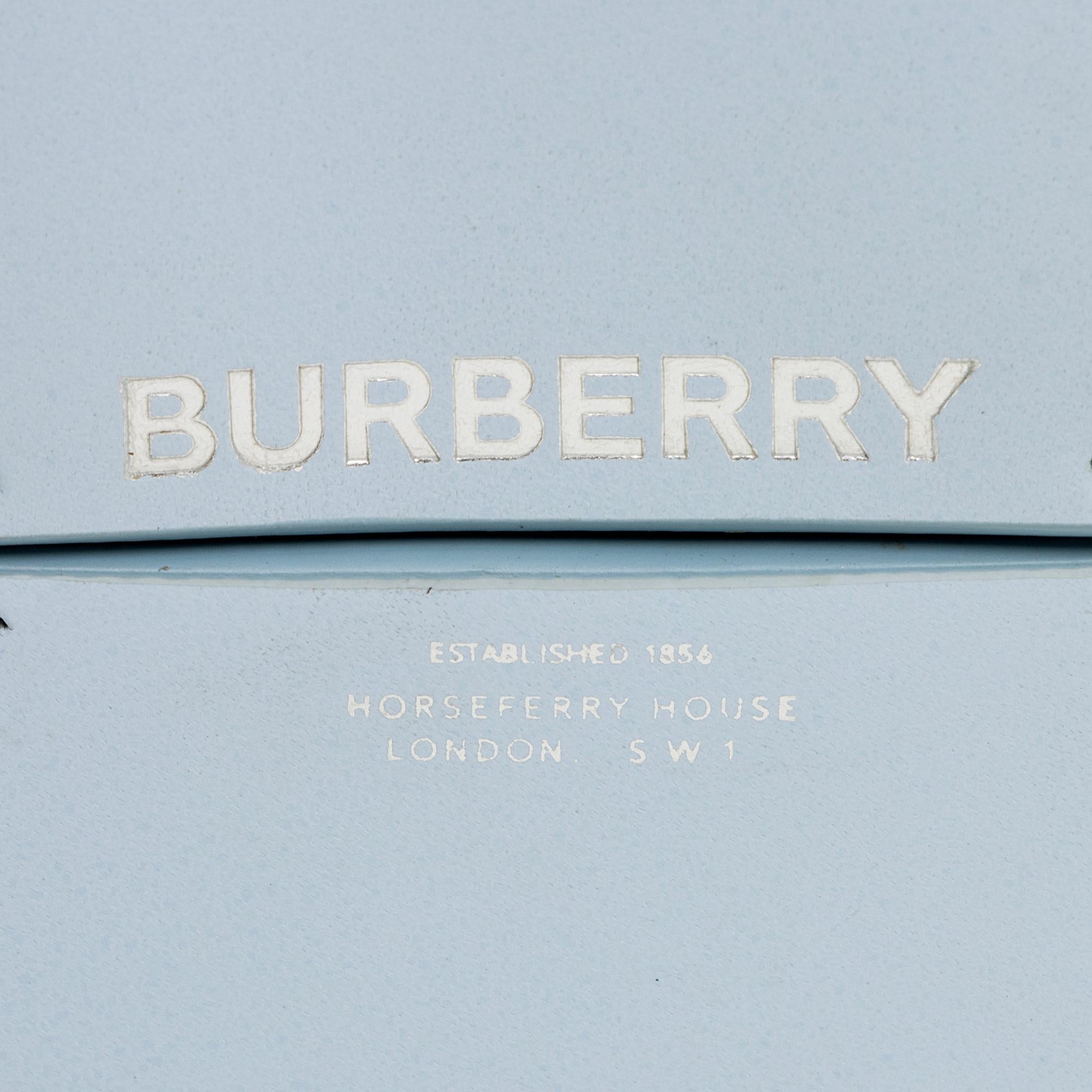 Burberry Smooth Calfskin Josey Chain Lanyard Card Case (SHF-AEGoOF)
