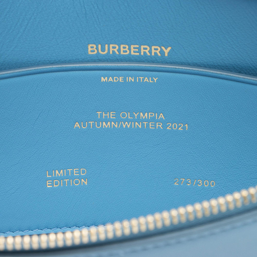 Burberry Smooth Calfskin Olympia Chain Mini Shoulder Bag (SHF-OHo89z)