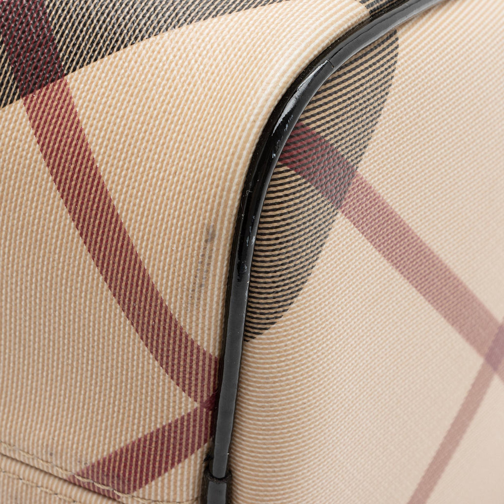 Burberry Super Nova Check Chester Boston Bag (SHF-1yslCD)