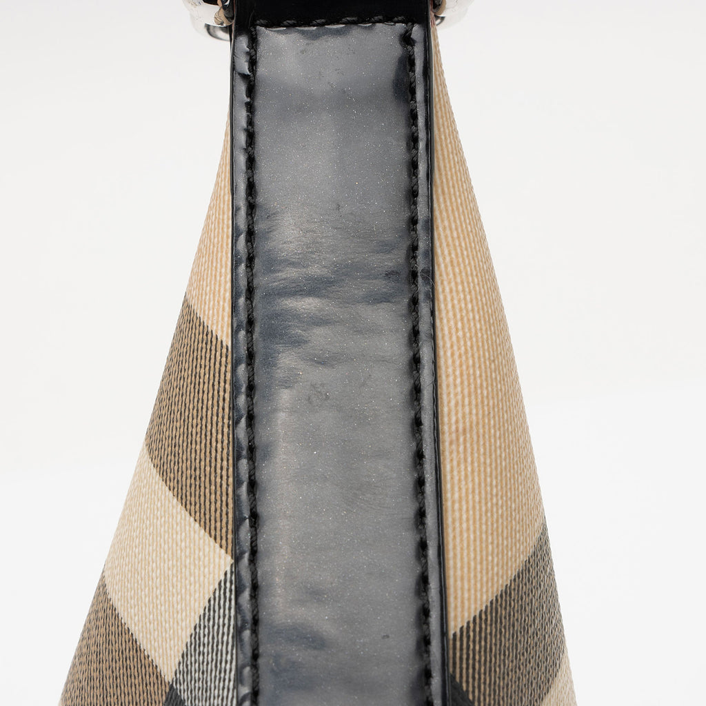 Burberry Super Nova Check Larkin Hobo (SHF-2u5sFX)