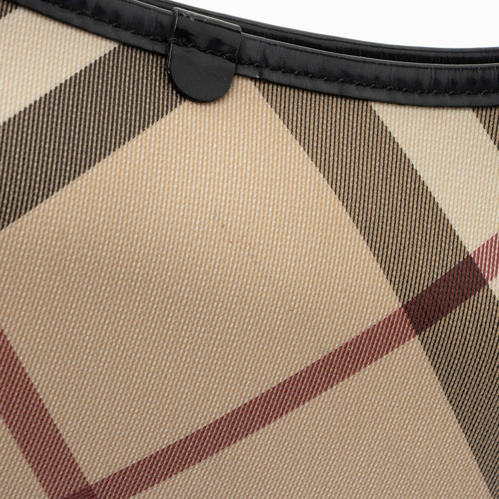 Burberry Super Nova Check Larkin Hobo (SHF-2u5sFX)