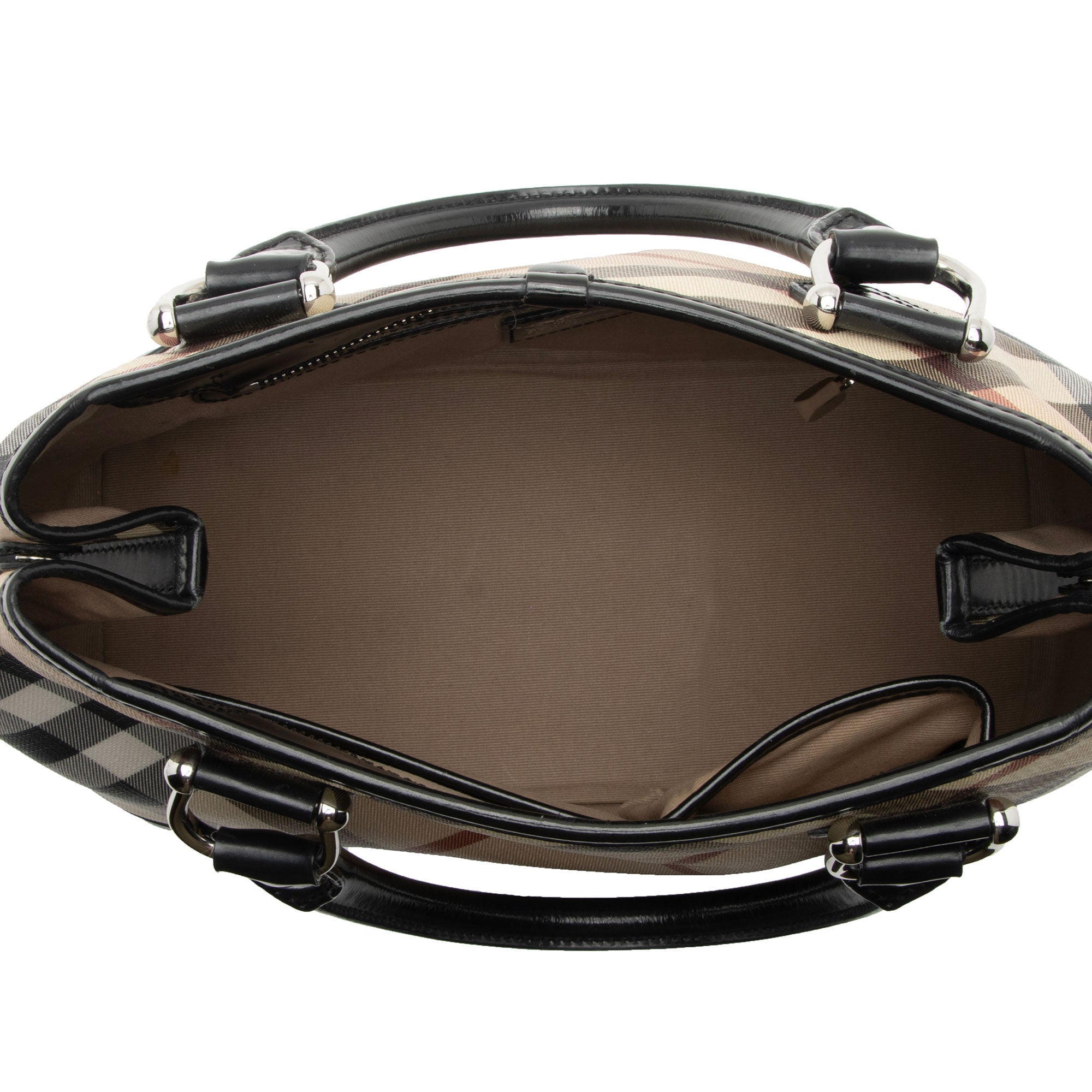 Burberry Super Nova Check Chester Small Satchel (SHF-uXDhE4)