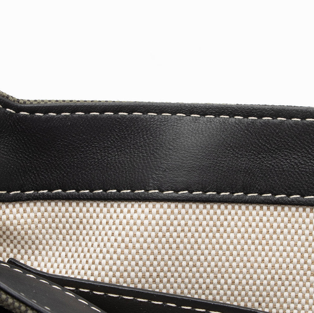 Burberry Tartan Check Calfskin Note Bag (SHF-Ek9q6h)